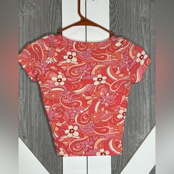 D23.08 Hollister California Women's Super Soft Cinched Fitted Crop Top XS - Picture 3 of 7